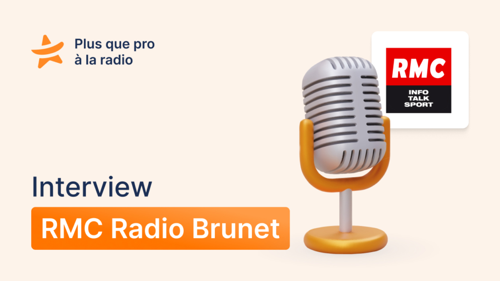 Interview Plus que pro sur RMC Radio avec Brunet