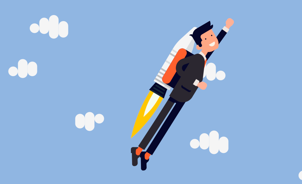 network-plus-que-pro-homme-jetpack-ciel-nuages
