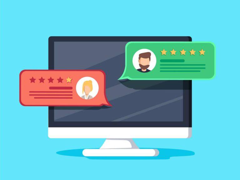 visuel-ecran-ordinateur-avis-client-positif-negatif