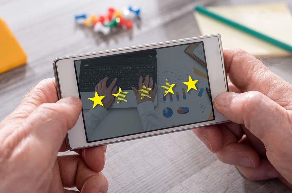 smarthphone-note-avis-clients-etoiles
