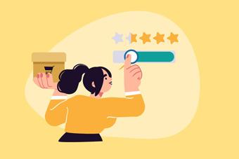 avis post achat collecte clients entreprise