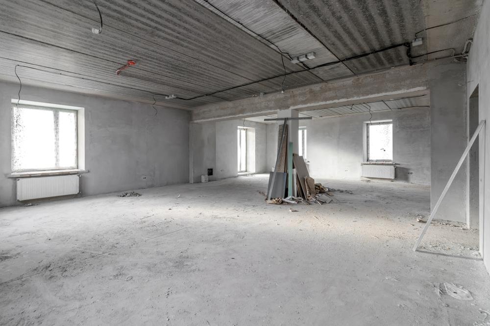 Bâtiment en travaux