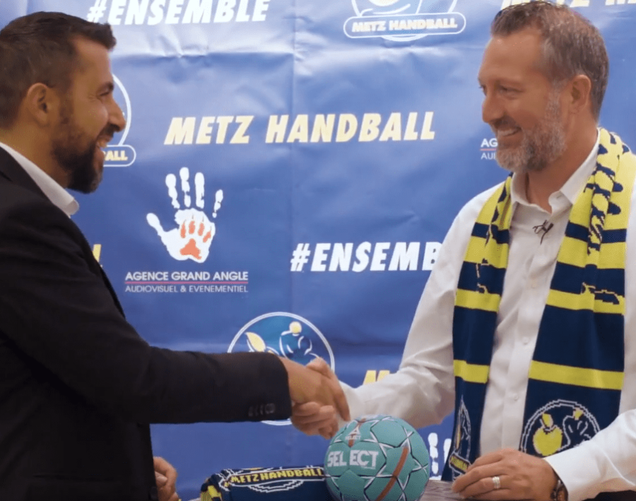 photo partenariat sportif metz handball et Plus que pro