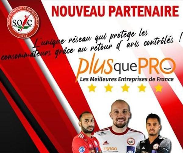 photo partenariat sportif soc et Plus que pro